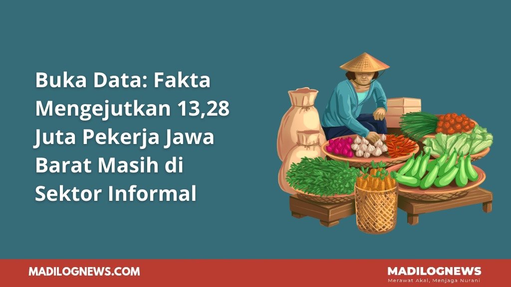 Ilustrasi 13,28 Juta Pekerja Jawa Barat Masih di Sektor Informal