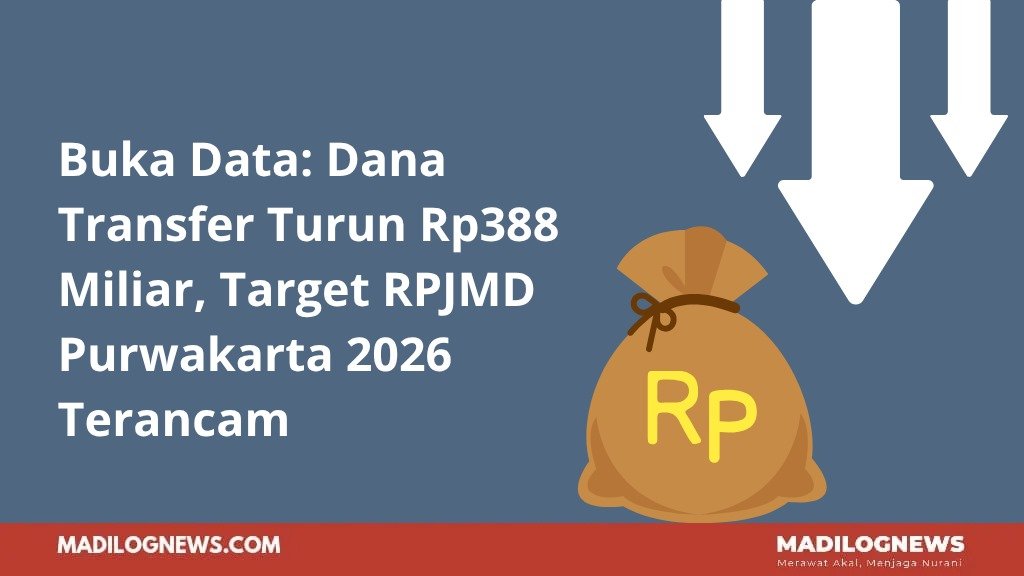 Dana Transfer Turun Rp388 Miliar, Target RPJMD Purwakarta 2026 Terancam