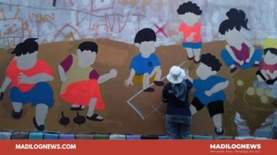 Seniman Mural Purwakarta Ajak Generasi Muda Lawan Bullying Lewat Seni