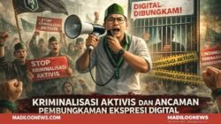 HMI Purwakarta: Kriminalisasi Aktivis Mahasiswa dan Ancaman Pembungkaman Ekspresi di Ruang Digital