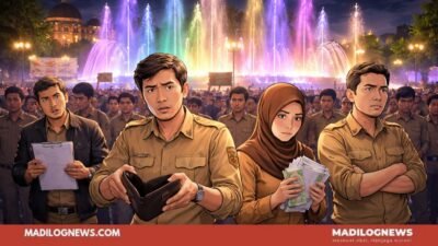 Air Mancur Menari, Honor Non-ASN hingga SPPD Belum Dibayari